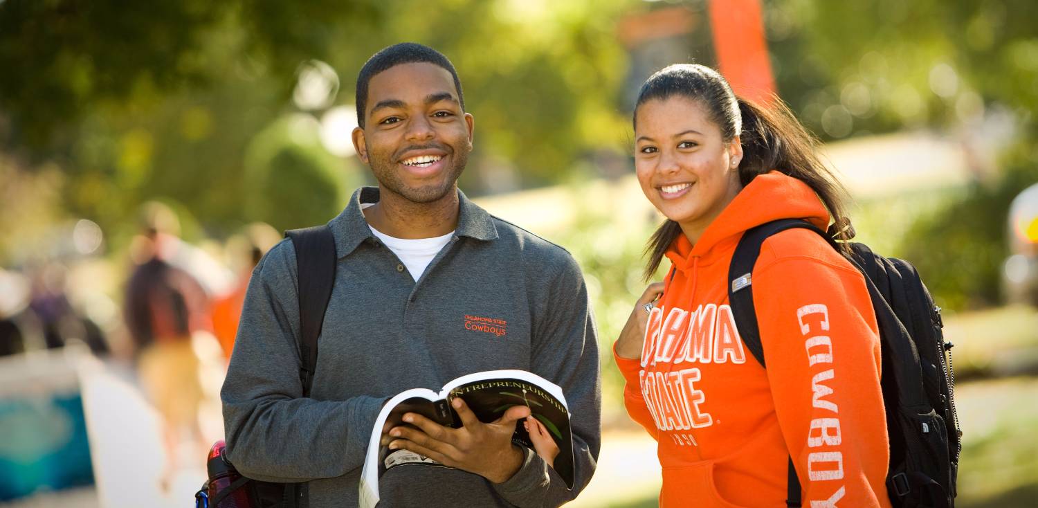 2 Students on Lawn